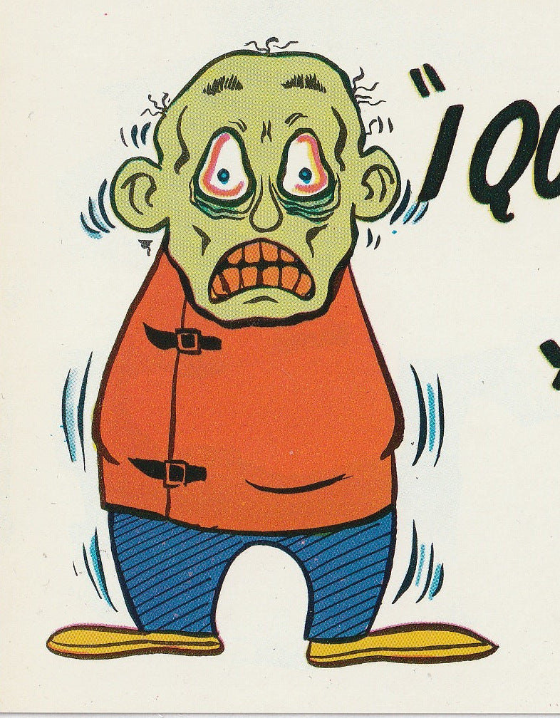 I Quit Smoking Plastichrome Vintage Postcard Close Up