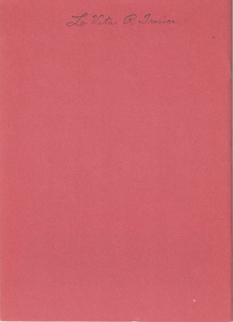 Jokes and Riddles - Enrichment Program for Arithmetic Grade 5 - Harold D. Larsen - John Everds - Booklet, c. 1956 Back Cover