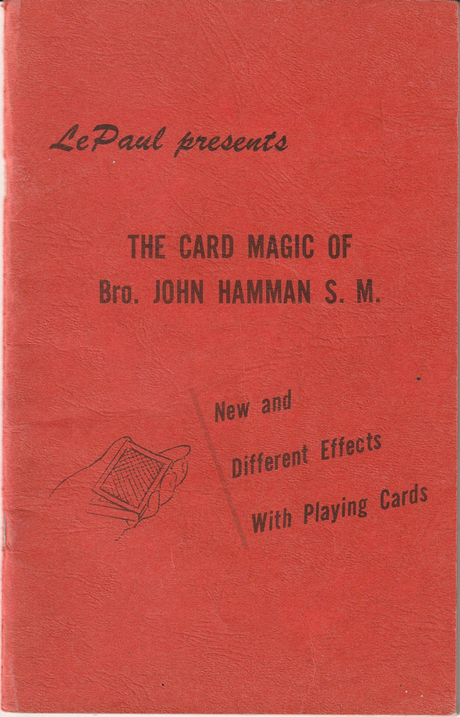 Le Paul Presents the Card Magic of Bro. John Hamman S. M. - Booklet, c. 1976 