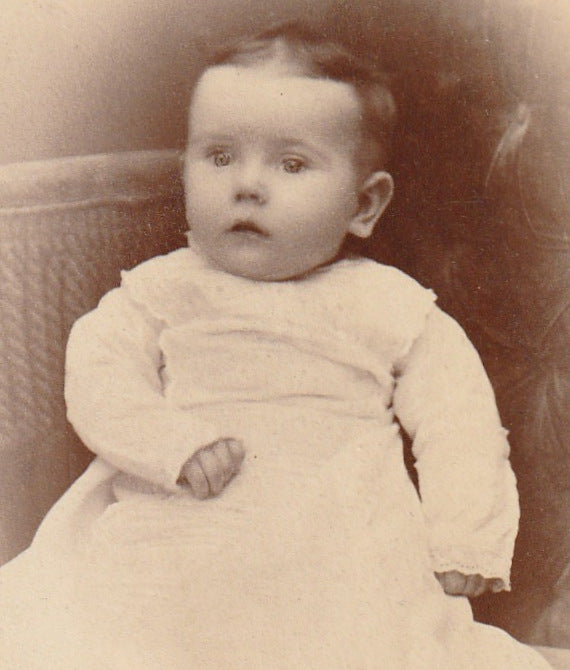 Lena Hoyt Miner - Lapeer, MI - CDV Photo, c. 1800s Close Up