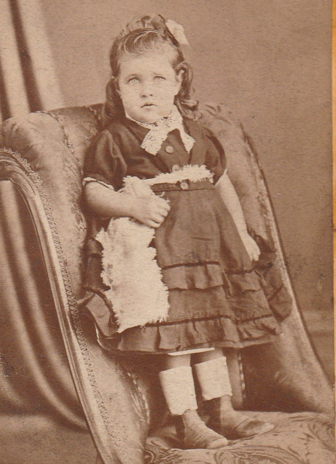 Little Jeanie Simpson - CDV Photo, c. 1878