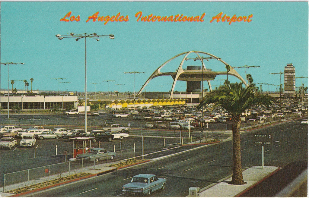 Los Angeles International Airport California Postcard