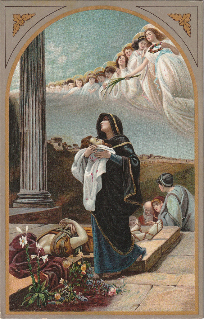 Martyrdom of Saint Alexander Ponziano Loverini Postcard