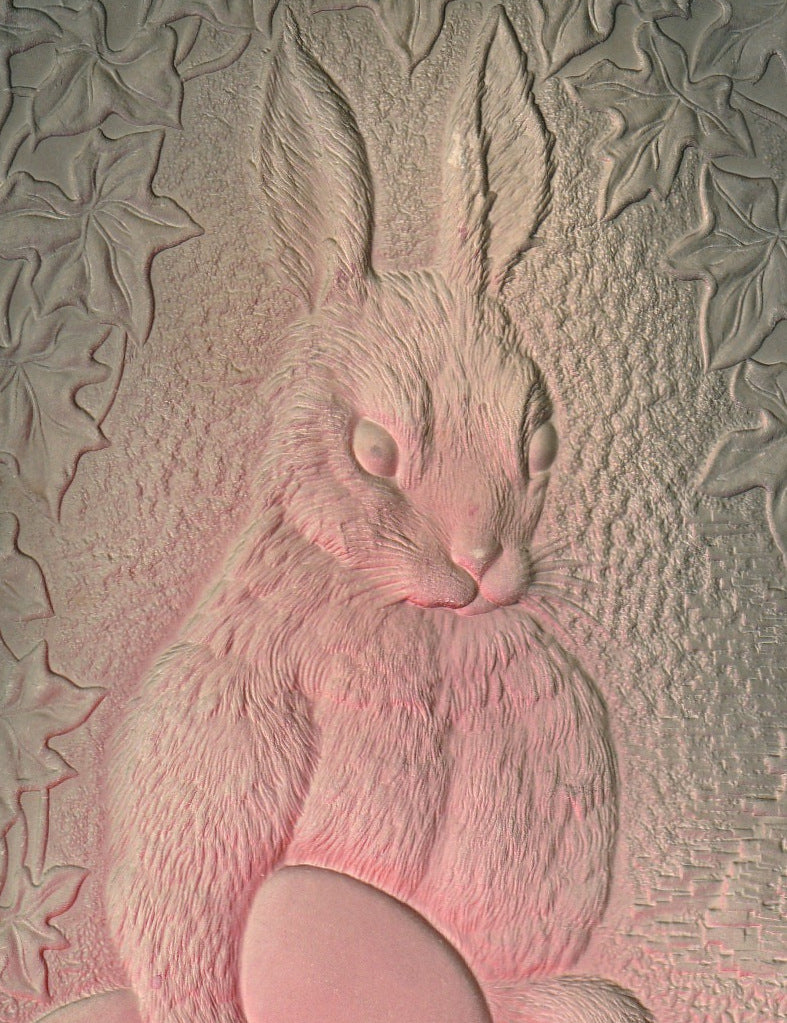 Mighty Easter Bunny P Sanders Postcard Close Up 2