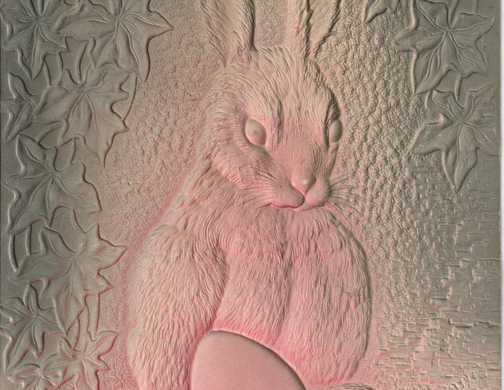 Mighty Easter Bunny P Sanders Postcard Close Up 3