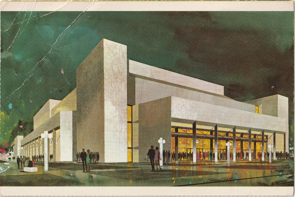 Milwaukee County War Memorial Performing Arts Center Postcard