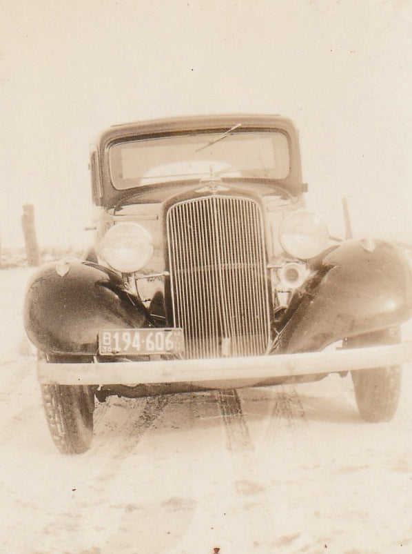 Minnesota Winter Automobile Snapshot Close Up 2