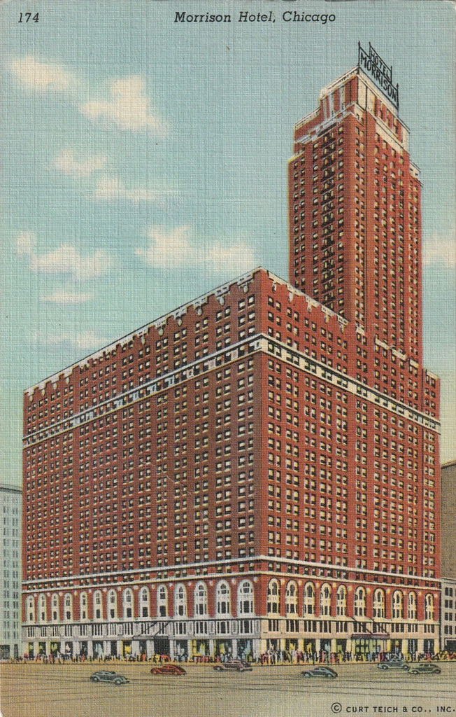 Morrison Hotel Chicago Postcard