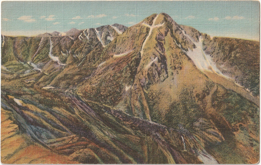 Mountain of the Holy Cross, Colorado - Postcard, c. 1940s