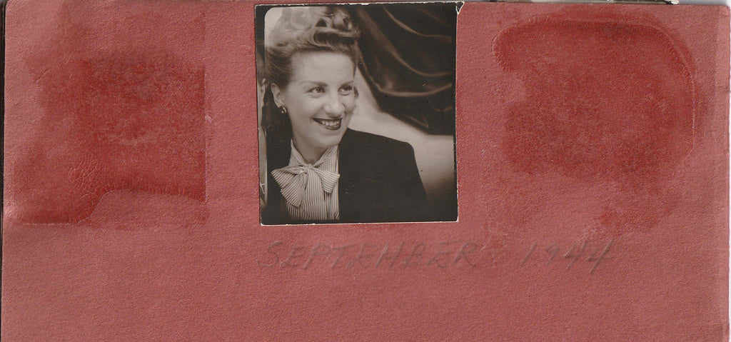 My Snapshots 1939 - 1944 Photo Booth Portraits Album Page 7