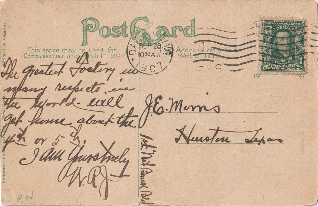 National Cash Register Co. - SET of 2 - Postcards, c. 1910s