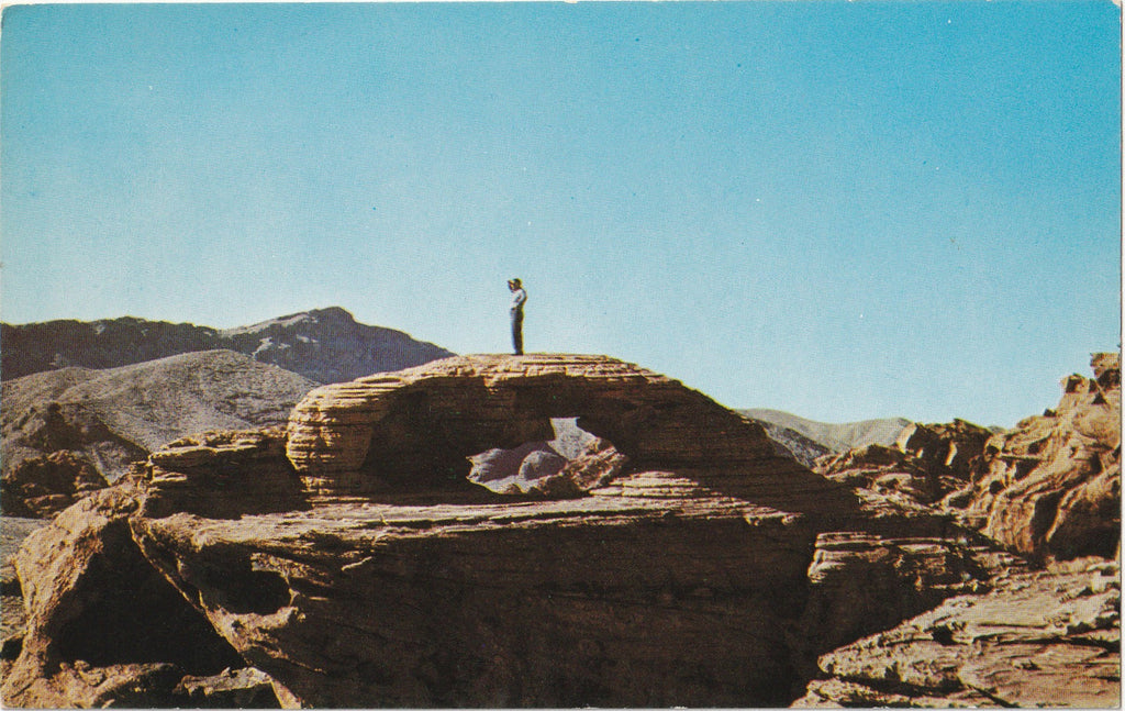 Nature's Telephone Valley of Fire State Park Overton Nevada Postcard