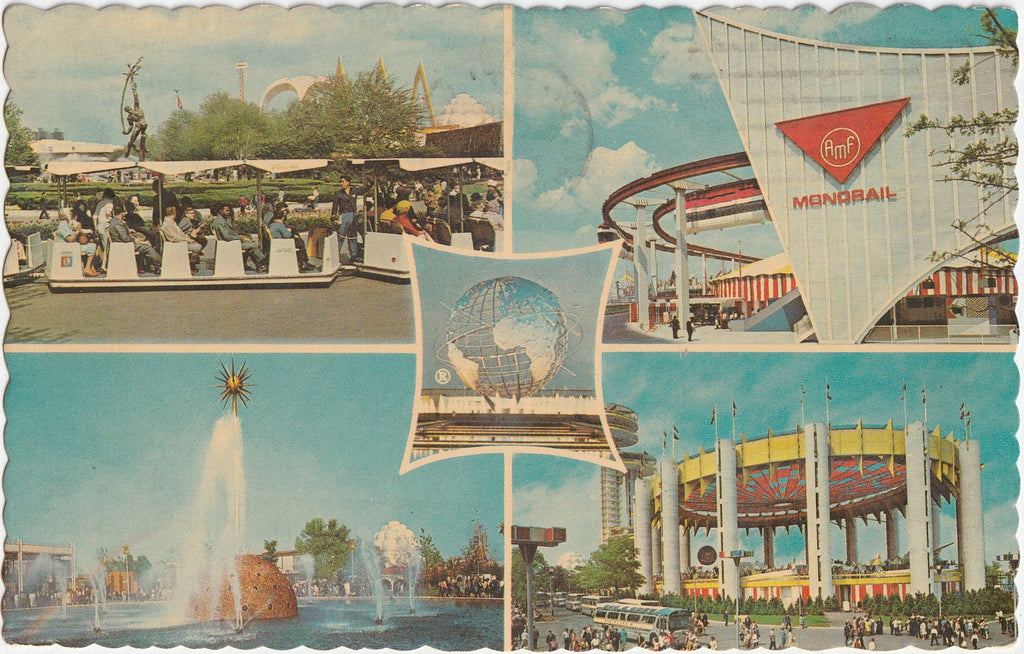 New York World's Fair 1964-1965 Postcard Chrome Postcard 