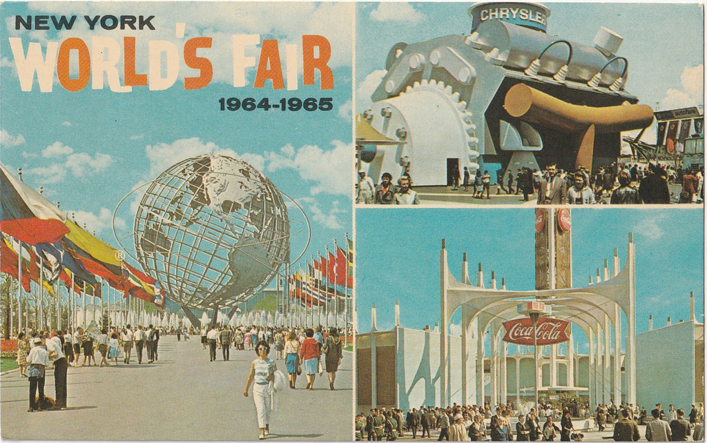 New York World's Fair 1964-1965 Postcard Chrome Postcard
