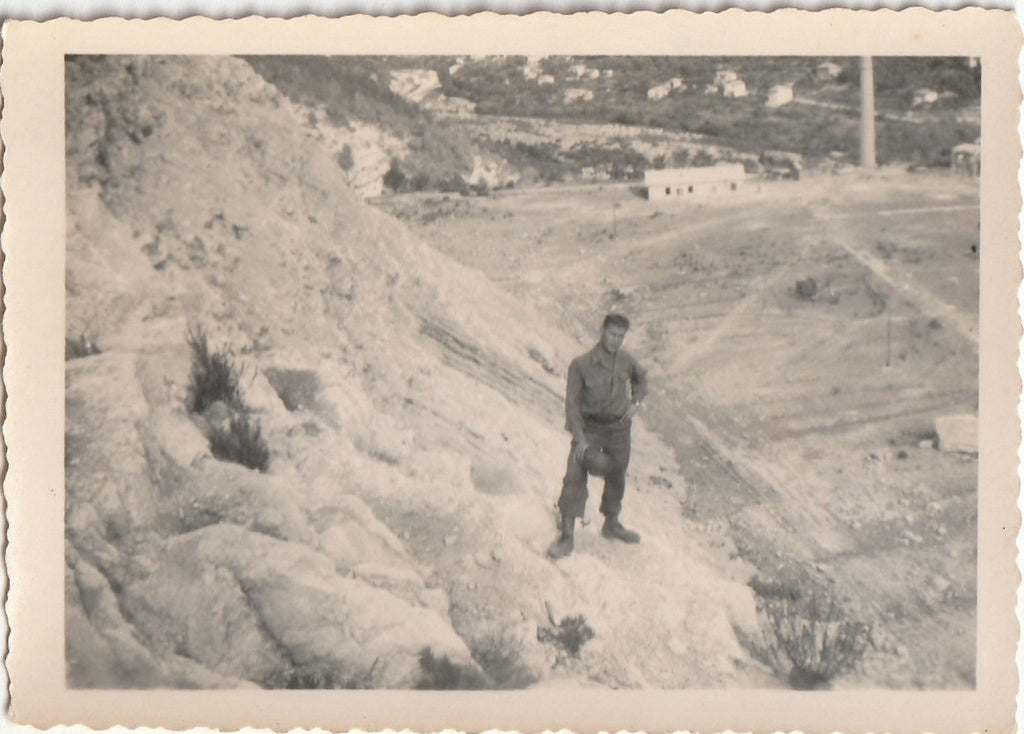 Norbit in France - WW2 Soldier - Snapshot, c. 1944