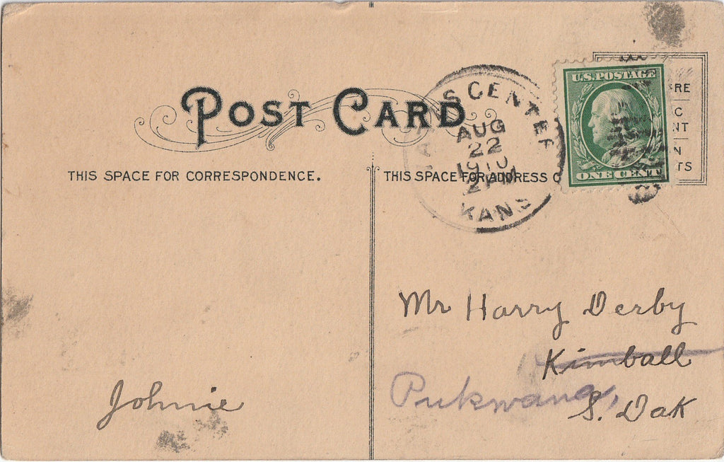 National Cash Register Co. - SET of 2 - Postcards, c. 1910s