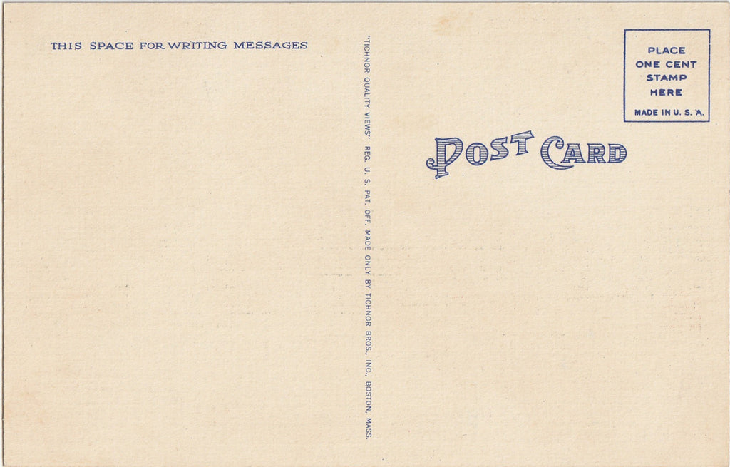 Nowalk's Motor Court - Fort Pierce, FL - Carl Nowalk - Postcard, c. 1940s Back