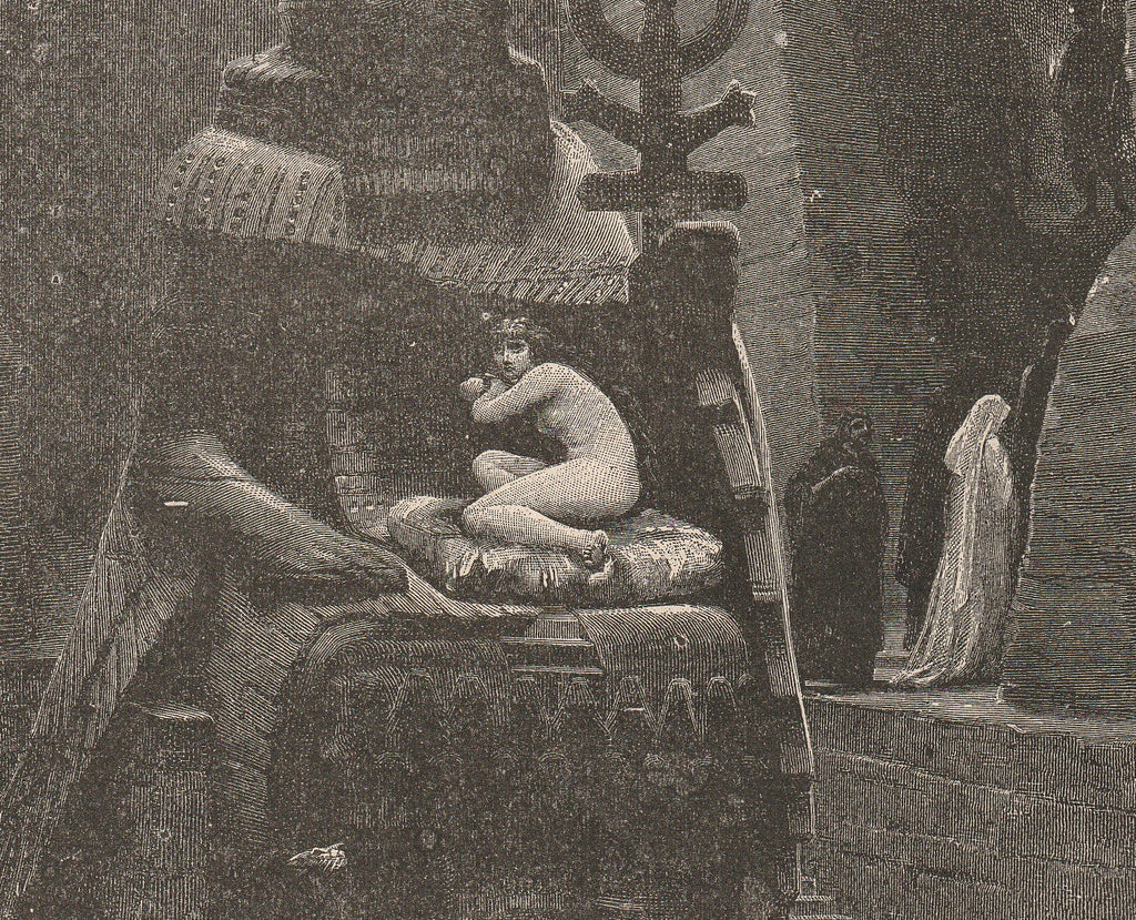 Sacrificial Offering to Baal - Story Of Man , c. 1889