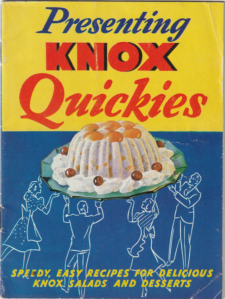Presenting Knox Quickies - Galantine Recipes - Booklet, c. 1938