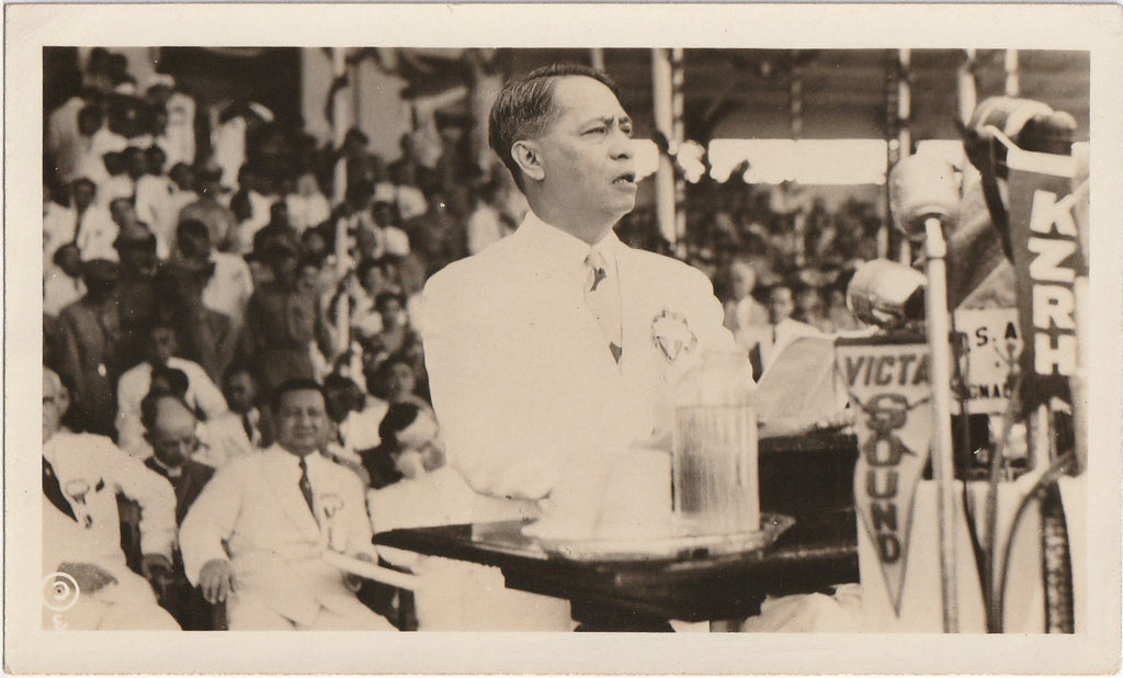 President Manuel Roxas Inauguration July 4th, 1946 Photo 5 of 5