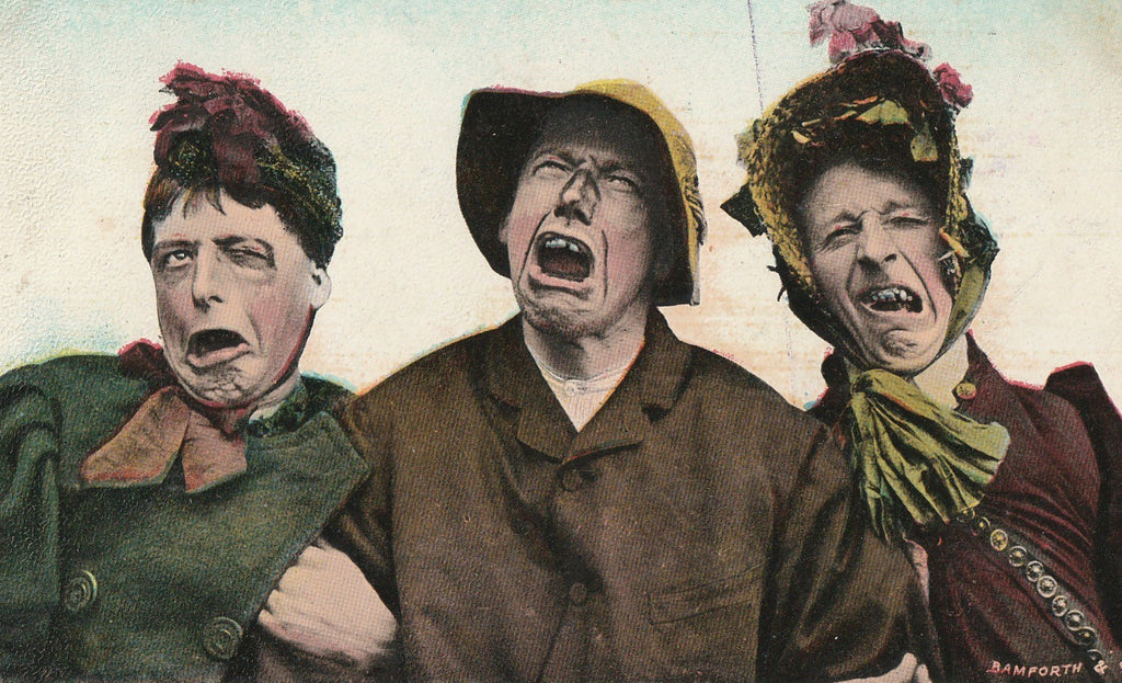 Pretty Little Pansy Faces - Postcard, c. 1910s