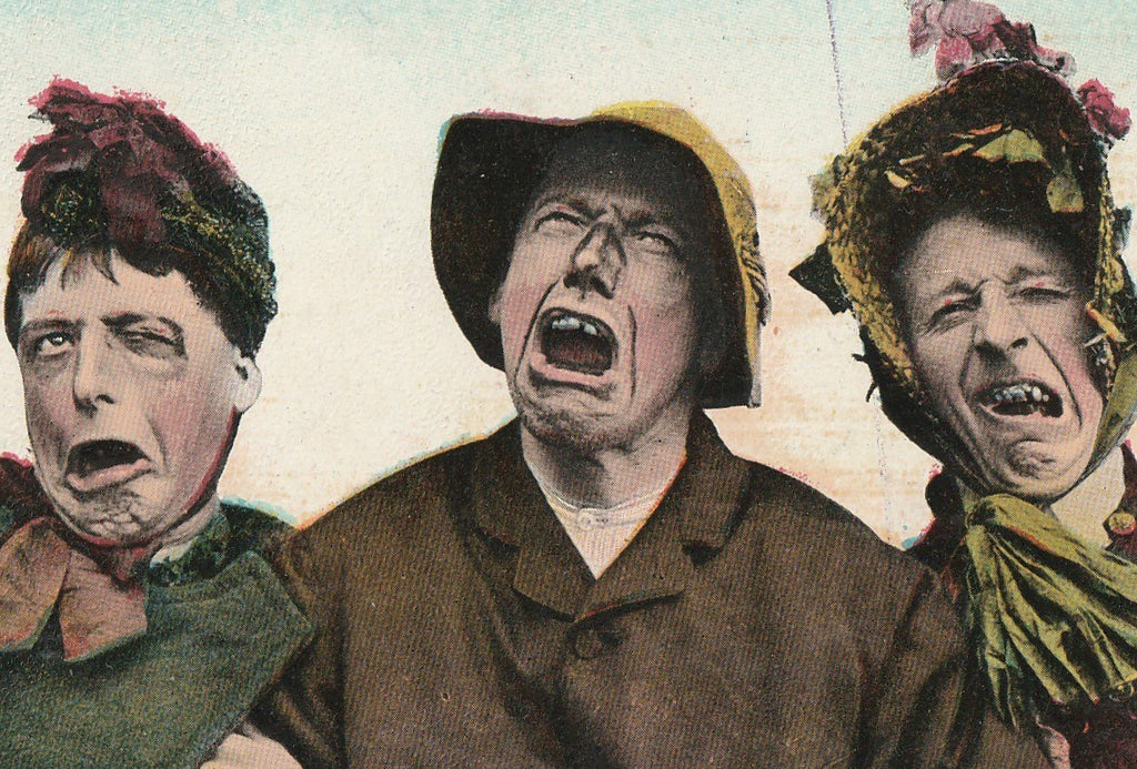 Pretty Little Pansy Faces - Postcard, c. 1910s