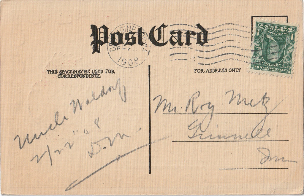 1-2-3 Son-of-a-Gun MARIE - Postcard, c. 1900s