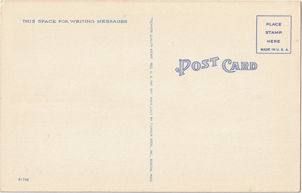 Reid State Park - Griffiths Head - Georgetown, Maine - Postcard, c. 1940s