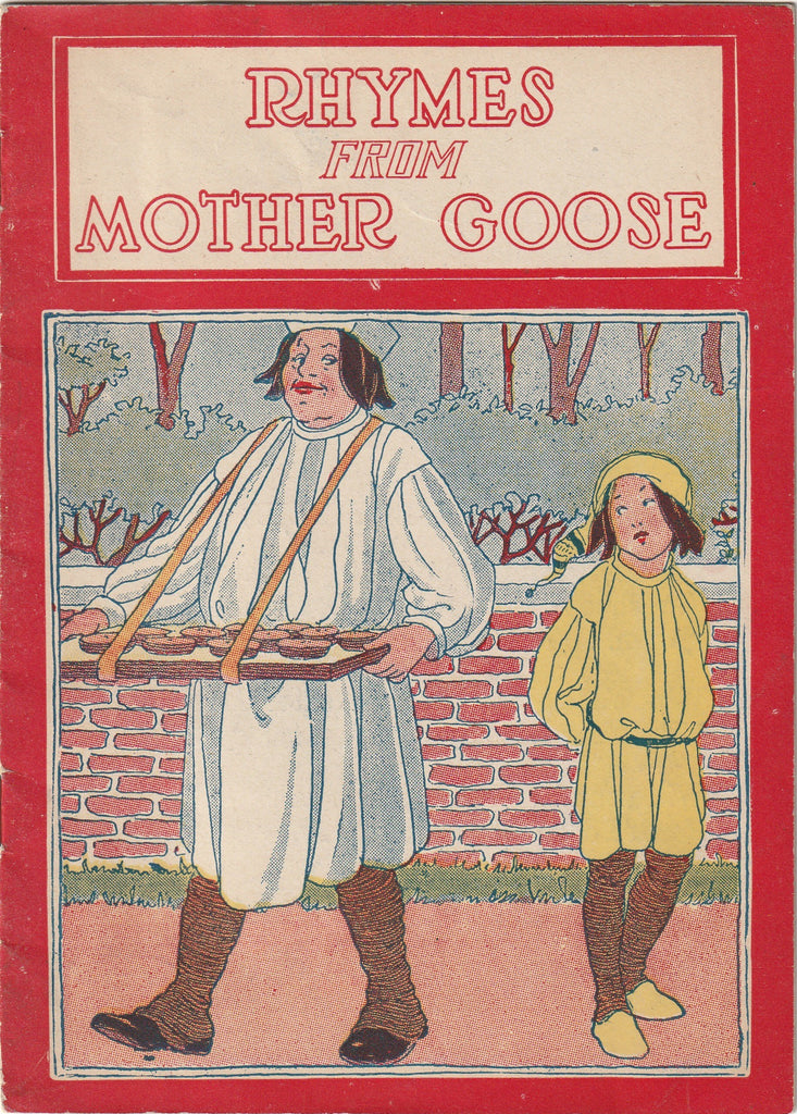Rhymes From Mother Goose - Whitman Publishing Co. - Booklet, c. 1925