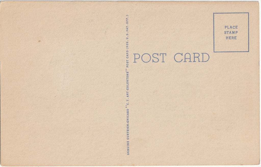 Rose Cottage - Cotswold Group, Greenfield Village - Dearborn, MI - Postcard, c. 1940s Back