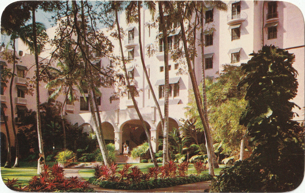 Royal Hawaiian Hotel - Honolulu, Hawaii - Set of 2 - Postcards, c. 1950s
