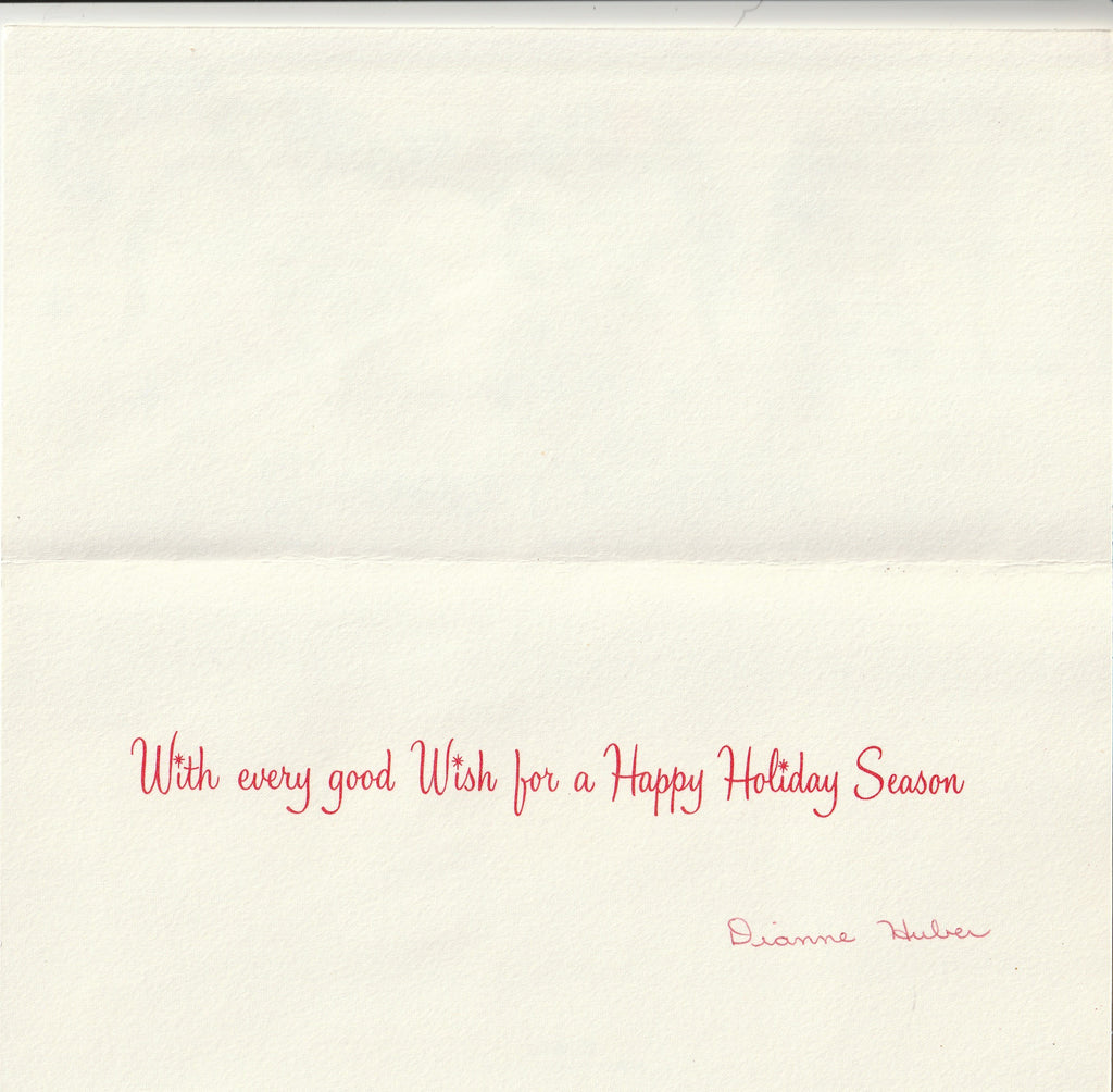 Season's Greetings - Trio of Siamese Kittens - Happy Holiday Season - Barker - Card, c. 1960s Inside