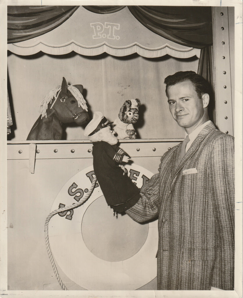 Skipper Chuck Zink's Popeye Show - Popeye's Playhouse - Puppet Show - Photograph, c. 1950s
