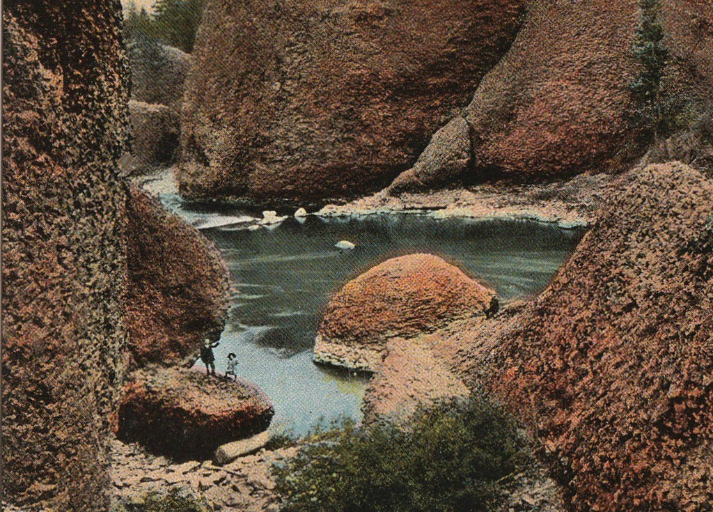 Spokane River - Spokane, WA- Postcard, c. 1910s
