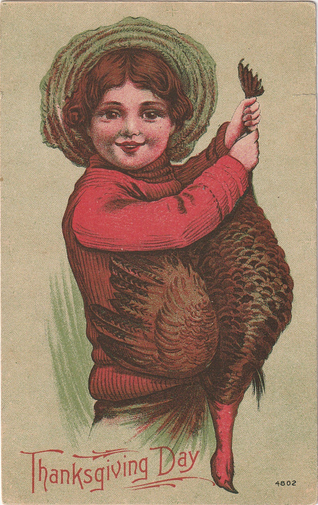 Thanksgiving Day Turkey - Postcard, c. 1900s