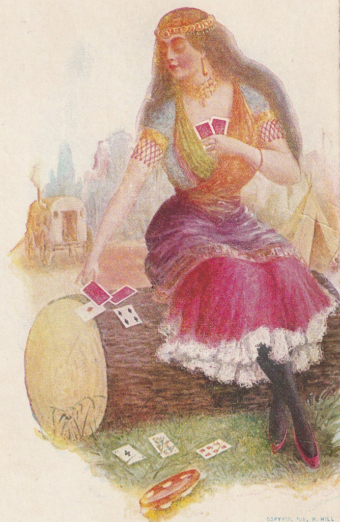 The Fortune Teller - A. G. Mason Mfg. Co. - Trade Card, c. 1900s