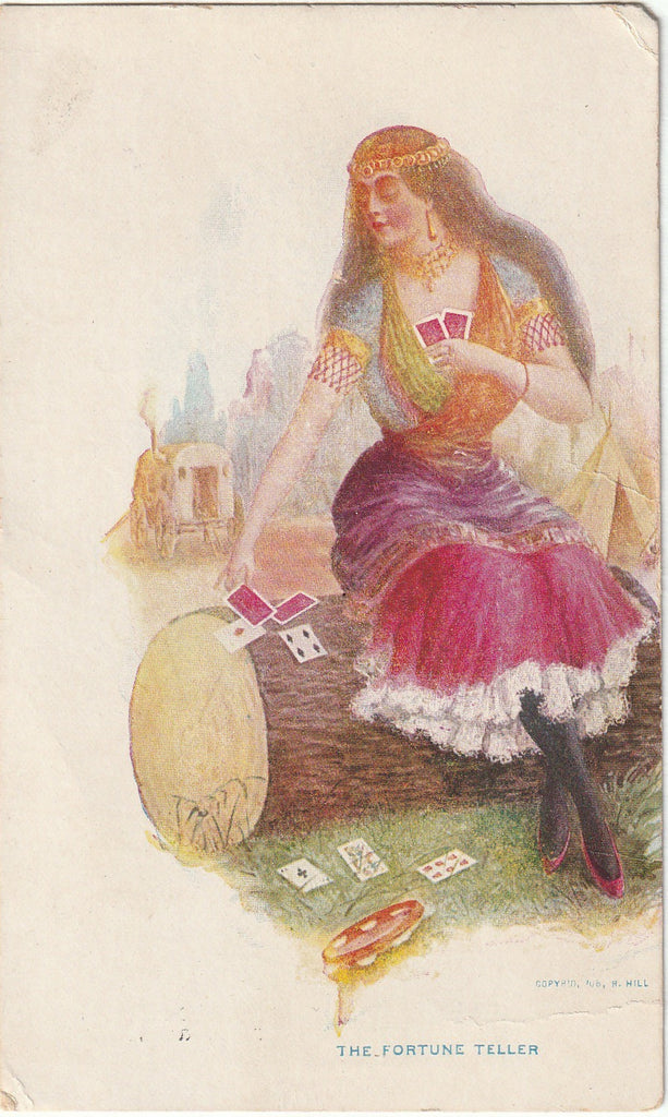 The Fortune Teller - A. G. Mason Mfg. Co. - Trade Card, c. 1900s