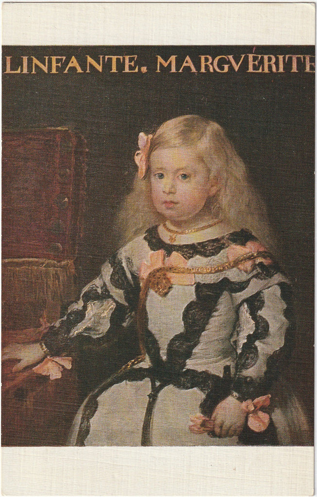 The Infant Marguerite Diego Rodriguez de Silva y Velasquez Postcard