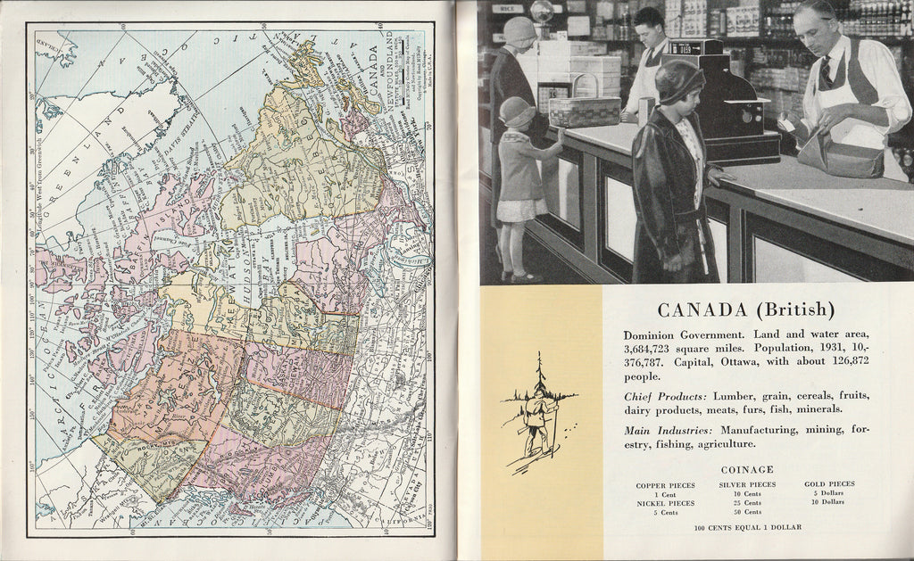 The Money of the World - The National Cash Register Company - A Century of Progress - Booklet, c. 1934 - Canada