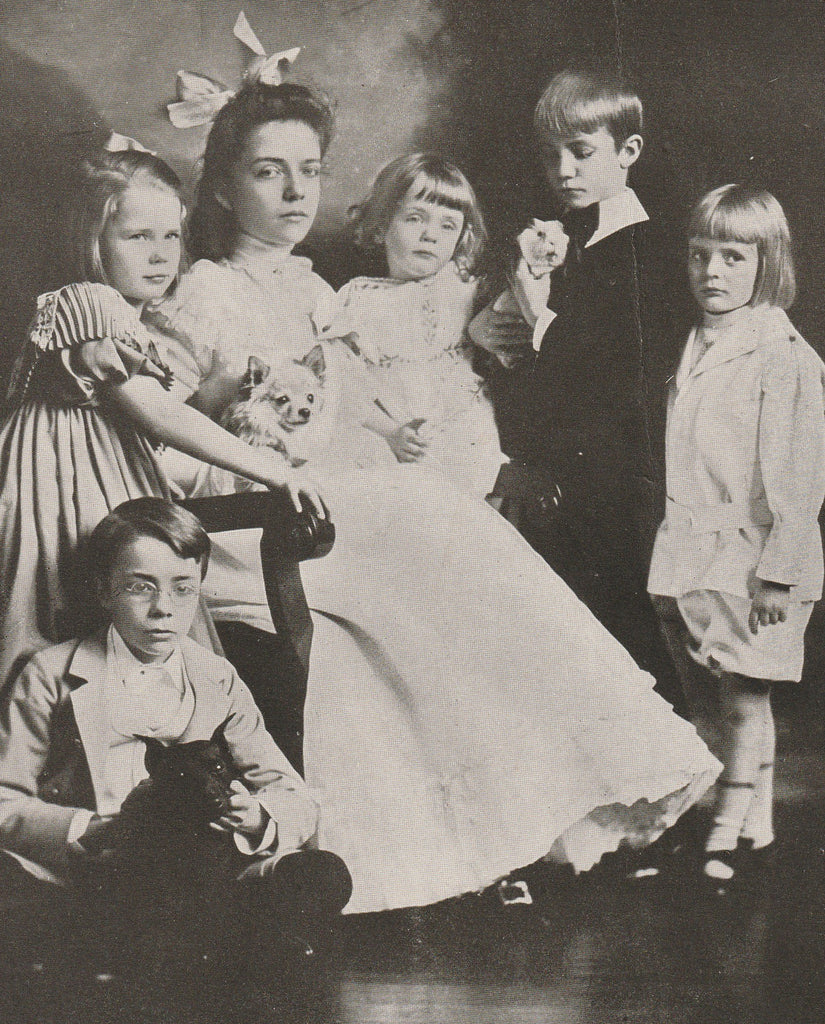 The Roosevelt Children 1901 Close Up