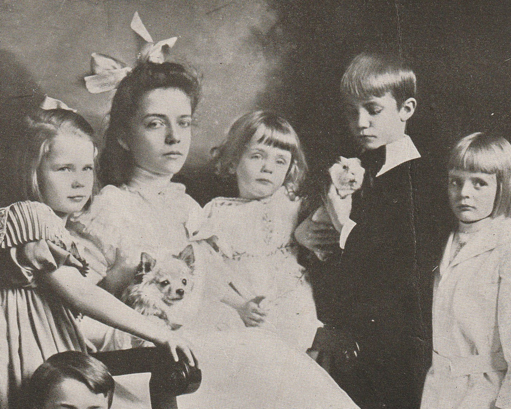 The Roosevelt Children 1901 Close Up 4