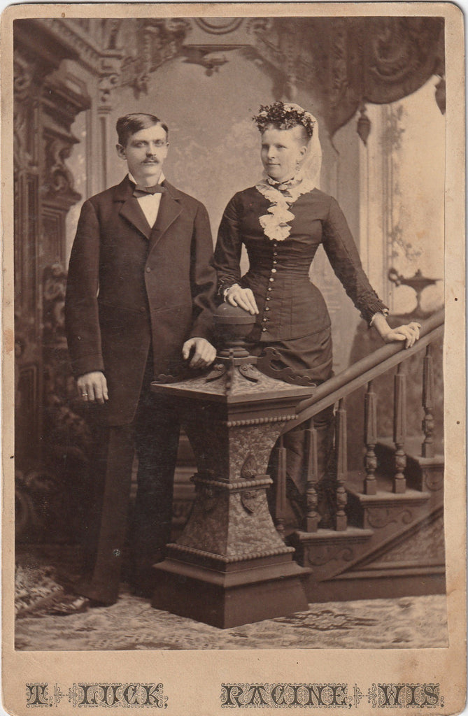 Victorian Wedding Racine WI Cabinet Photo