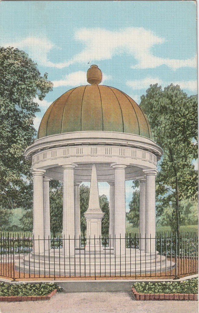 Tomb of Andrew Jackson Hermitage TN Vintage Postcard