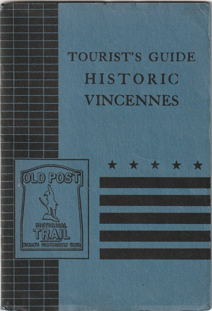Tourist's Guide to Historic Vincennes Booklet