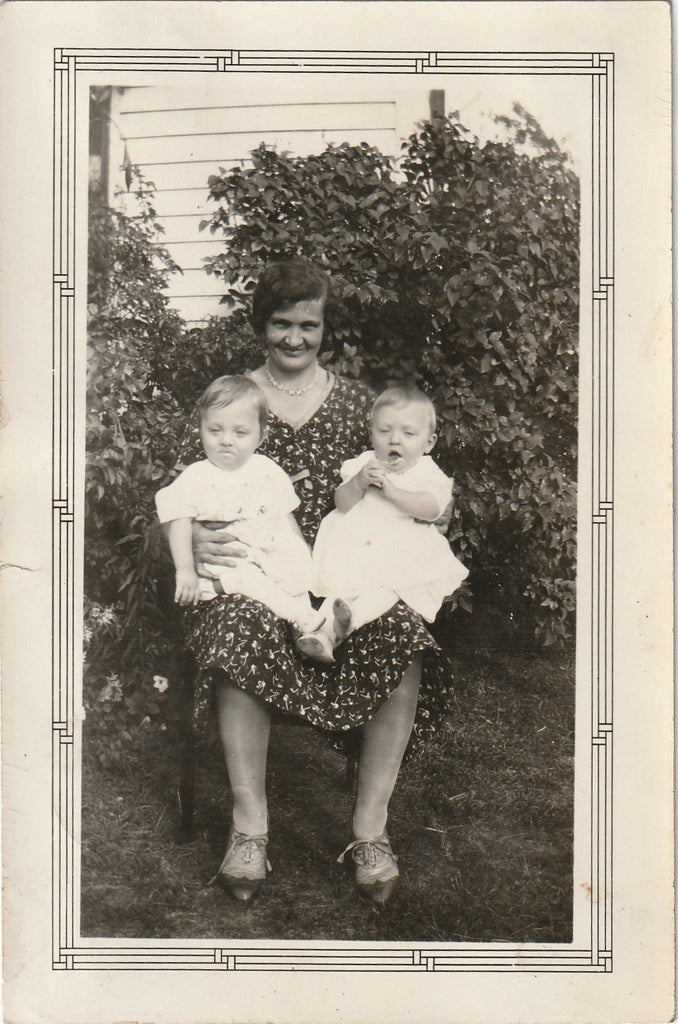 Twin Brothers Vintage Snapshots 1920s 11