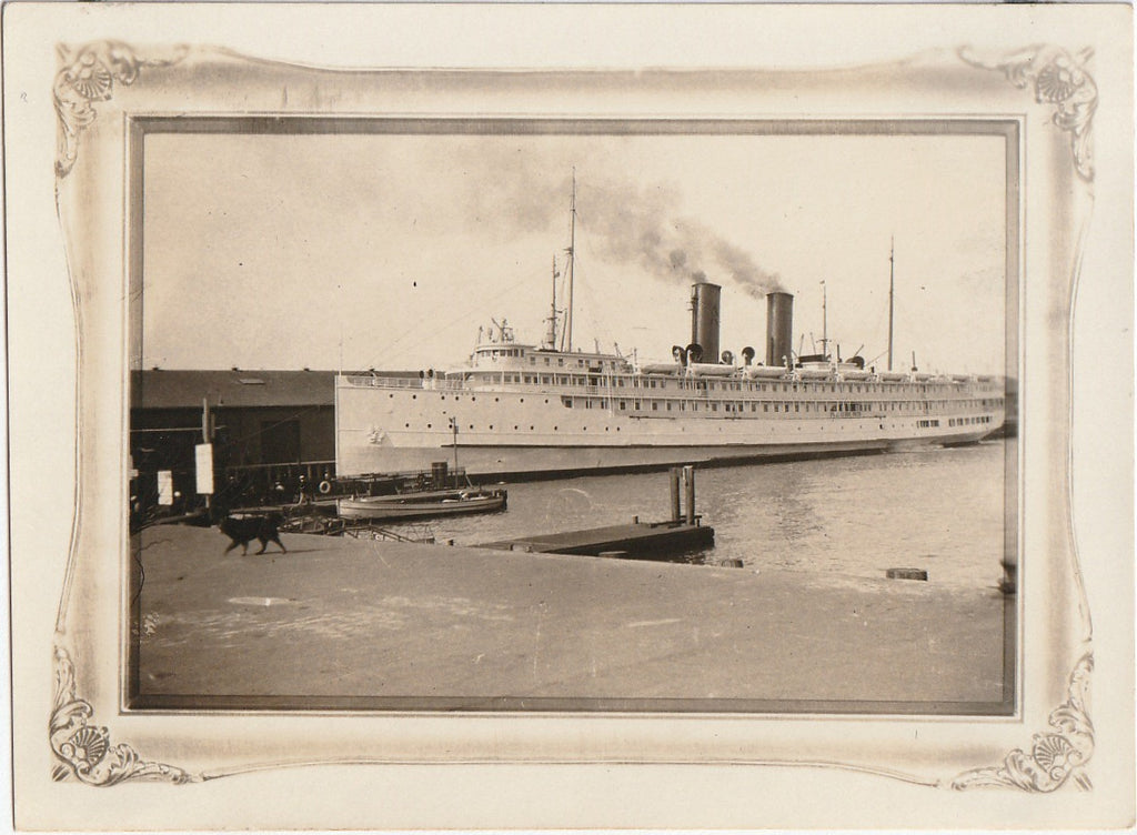 SS Harvard - USS Charles - Photo, c. 1920s