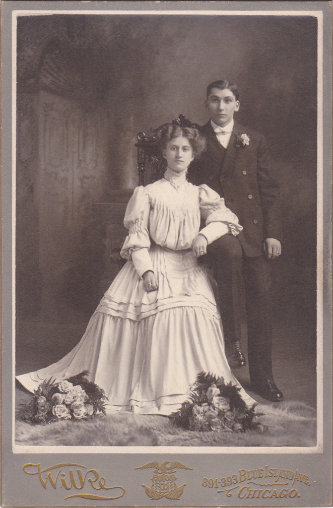 Victorian Wedding Cabinet Photo Chicago