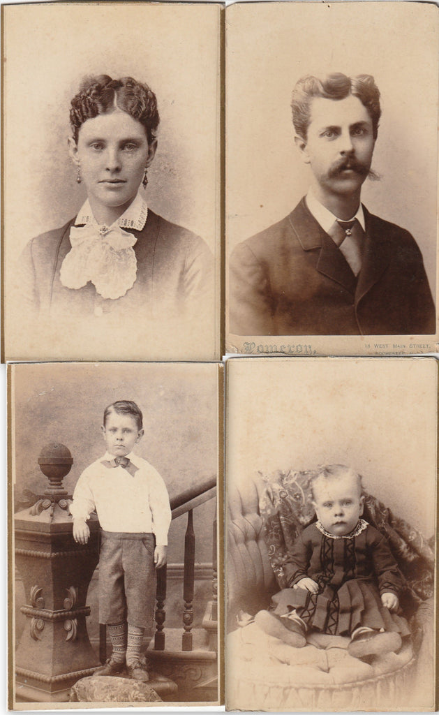 Victorian Family CDV Portraits