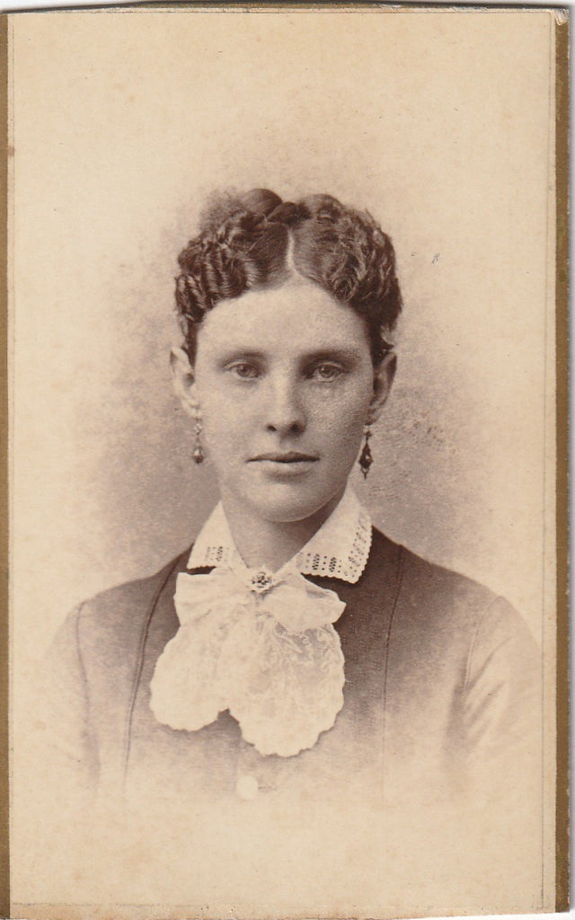 Victorian Family CDV Portrait Mom
