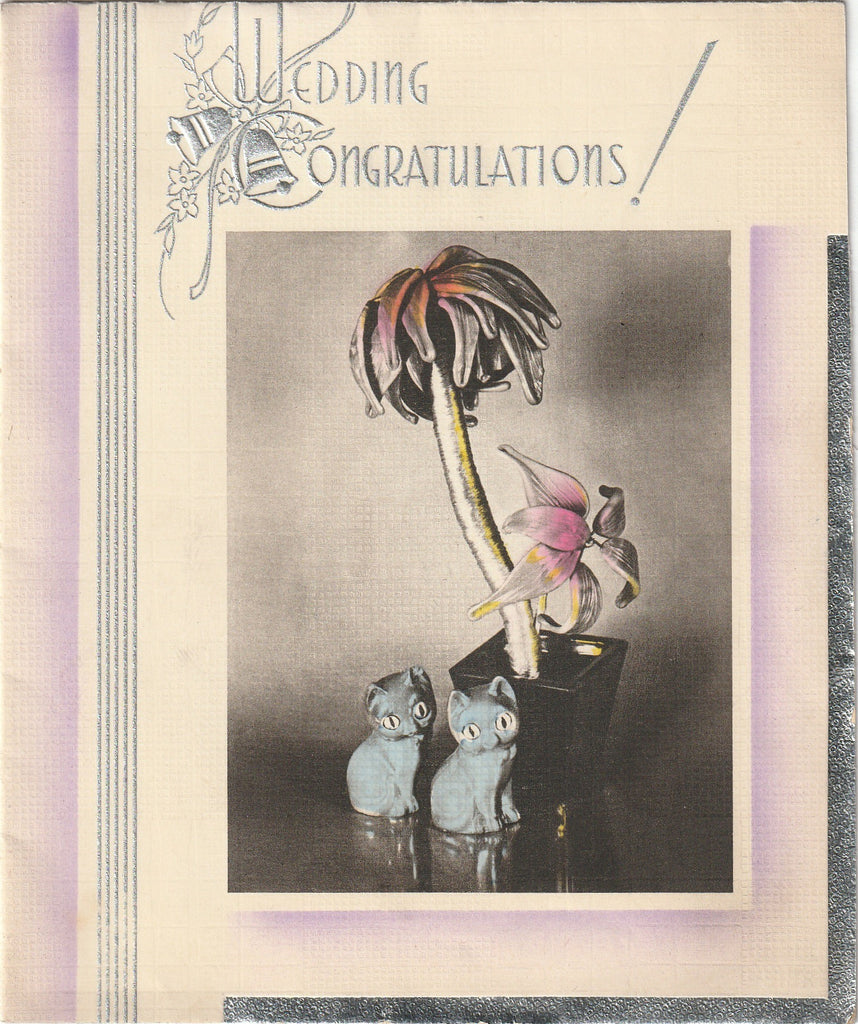Wedding Congratulations - The Keating Co. - Card, c. 1940s